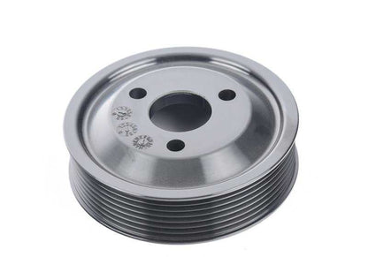 Polea de bomba de dirección asistida OEM 32421704636 para BMW E38 y E31. Original BMW.