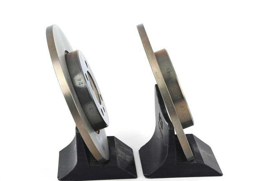 Disco de freno delantero OEM 34116752434 para BMW E30 316, 316i (todos los modelos compatibles). Medidas 260x12. Repuesto original BMW.
