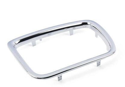 Marco embellecedor izquierdo OEM 51138148725 para BMW Serie 5 E34 (1988-1996). Original BMW.