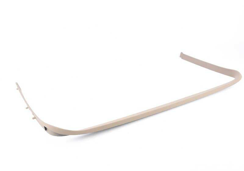 Revestimiento superior de la tapa del maletero para BMW E34 (OEM 51498133231). Original BMW.
