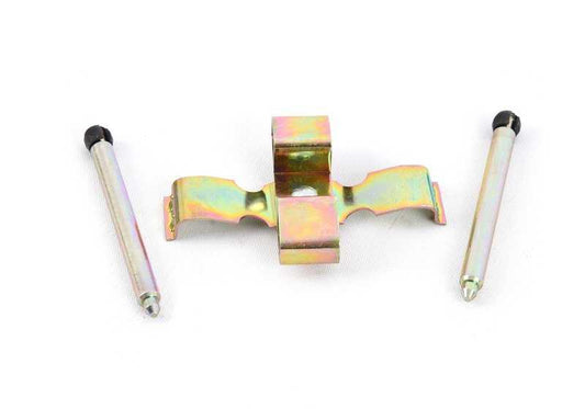 Pinza de freno delantera izquierda sin pastillas OEM 34111150253 para BMW E21. Original BMW.