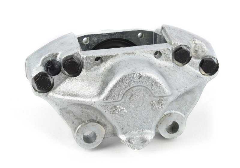 Pinza de freno delantera izquierda sin pastillas OEM 34111150253 para BMW E21. Original BMW.