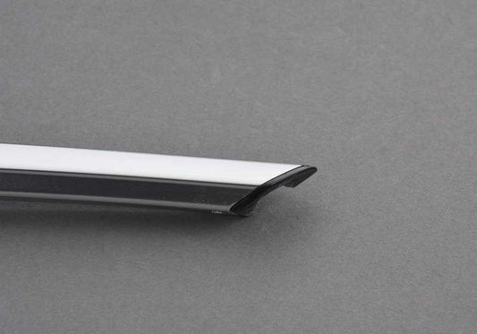 Faixa de acabamento da calha do teto esquerdo OEM 51138125475 para BMW Série 7 E38. BMW genuíno.