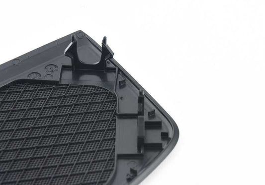 Rejilla altavoz central salpicadero negro OEM 51459239291 para BMW F30, F31, F34, F35, F80, F32, F33, F36, F82, F82N, F83. Original BMW.