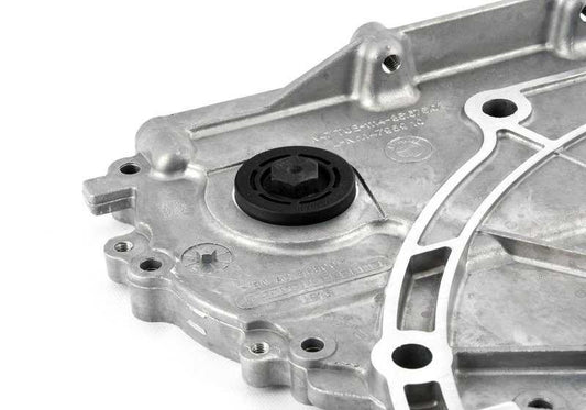 BMW -Ketten -Kurbelgehäuse -Abdeckungsreihe 1 E81, E82, E87N, E88, F20, F20N, F21, F21N; 2 F22 -Serie; Serie 3 E90, E90N, E91, E91N, E92, E92N, E93, E93N, F30, F31, F31N, F34; 4 F32 -Serie, F33, F36; 5 E60N -Serie, E61N, F07, F10, F11; X1 e84, x3 e83n, f