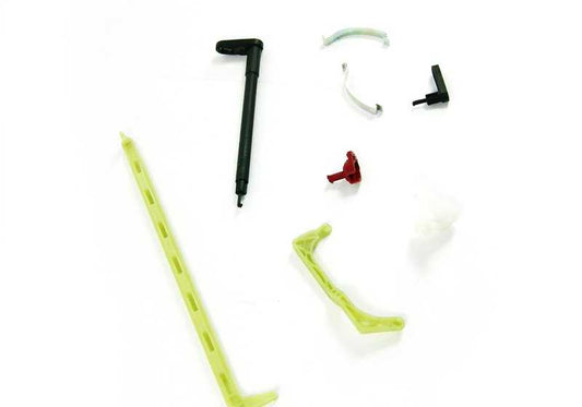 Air conditioning levers and small parts kit OEM 64118372791 for BMW E46, E83 (X3). Original BMW.