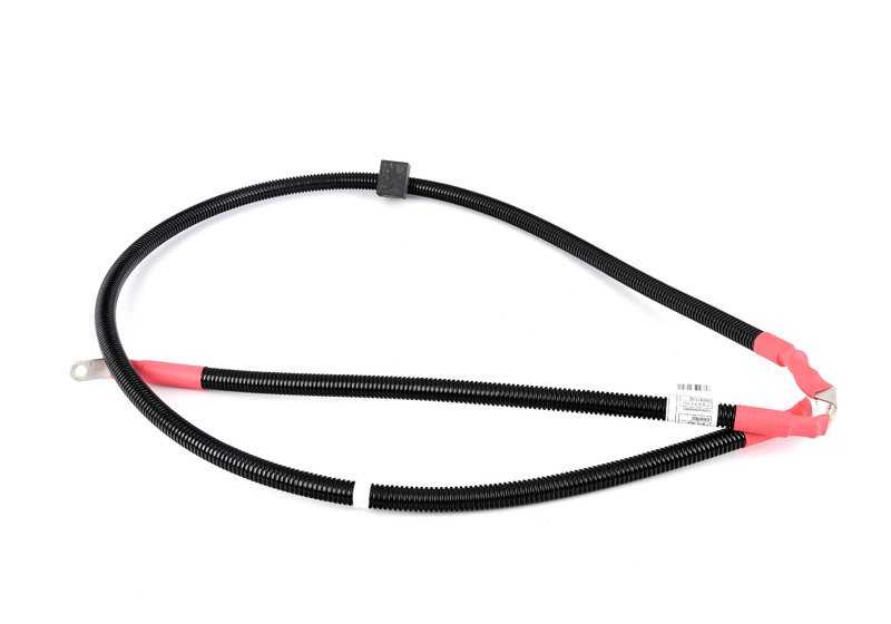 Cable de batería generador-arranque OEM 12427611322 para BMW F06, F07, F10, F11, F12, F13, F01, F02. Pieza original BMW.