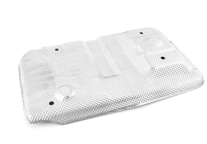 Thermal insulator for rear group OEM 51487140985 for BMW E81, E82, E87, E87N, E88, E90, E90N, E91, E91N, E92, E92N, E93, E93N, E84. Original BMW.
