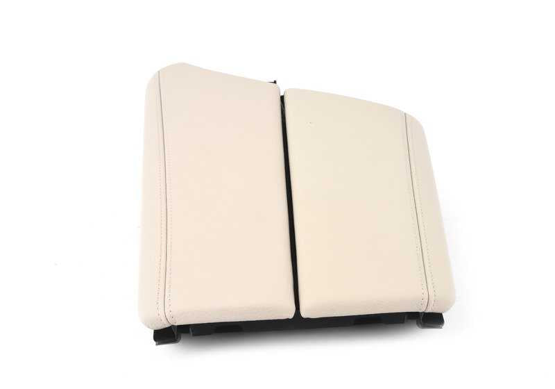 Fronte di alimentazione in oyster in pelle OEM 51169216868 per BMW F10, F10N, F11, F11N, F18, F18N. BMW originale.