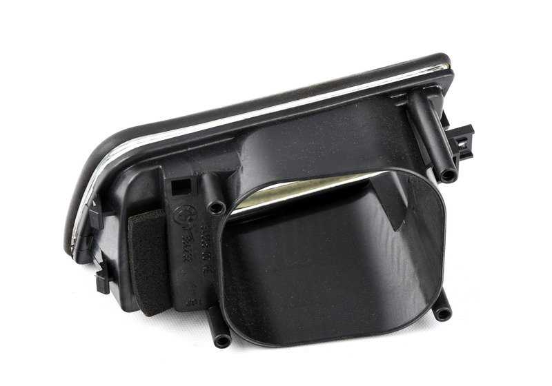 Verre de balise avant droit 63171384234 pour BMW E34 518G, 518i (tous les modèles et variantes compatibles). BMW d'origine.