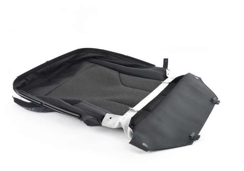 Funda asiento deportivo tela/cuero anthrazit OEM 52108058290 para BMW F80, F80N, F82, F82N. Original BMW.