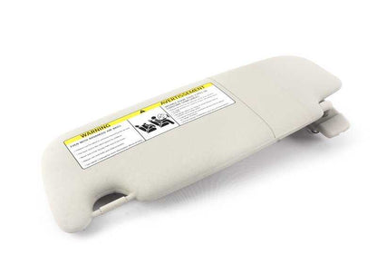 Parasolo destro con etichetta satellitare grigia OEM 51167382108 per mini F55, F56, F56 BEV, F55 LCI, F56 LCI ... e altro. Mini originale.