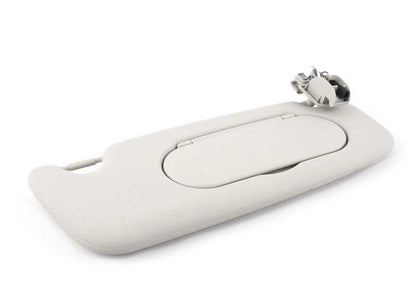 Parasolo destro con etichetta satellitare grigia OEM 51167382108 per mini F55, F56, F56 BEV, F55 LCI, F56 LCI ... e altro. Mini originale.