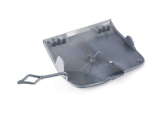 Rear Primed Tow Hook Cover for BMW X3 G01 (OEM 51127953954). Original BMW.