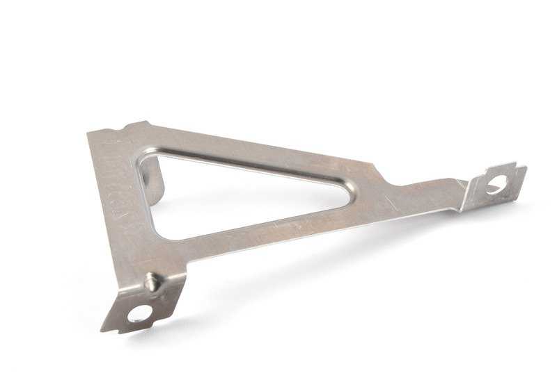 Soporte derecho para cubre bajos OEM 51712695700 para BMW E39. Pieza original BMW.