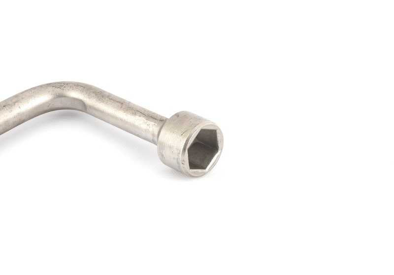 Wheel screw key (measure 19 mm) OEM 71121095831 for BMW X5 E53 (3.0d and 3.0i models) from 2001 to 2006. Original BMW.