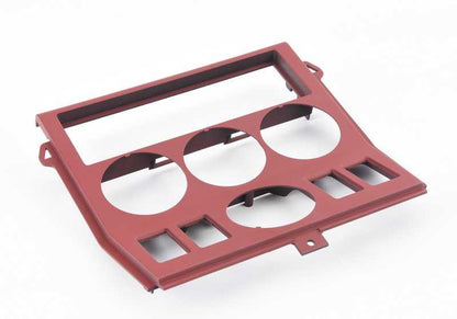 Embellecedor interruptor OEM 51168411651 para BMW Z3 E36 (1.9, 2.0, 2.2i, 2.8, 3.0) años 1997-2002. Color rojo taninrot. Pieza original BMW.