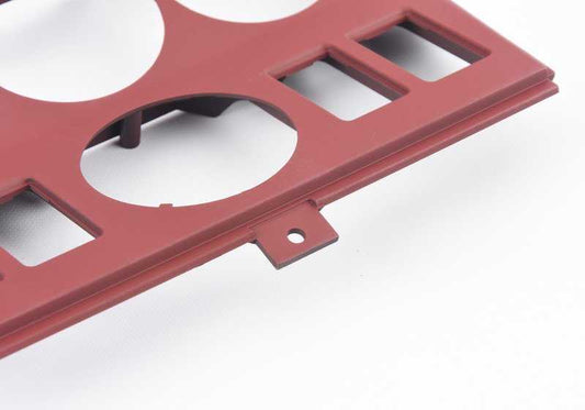 EMBELLECATOR OEM SWITCH 51168411651 FOR BMW Z3 E36 (1.9, 2.0, 2.2I, 2.8, 3.0) years 1997-2002. Taninrot red color. Original BMW piece.