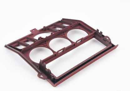 Embellecedor interruptor OEM 51168411651 para BMW Z3 E36 (1.9, 2.0, 2.2i, 2.8, 3.0) años 1997-2002. Color rojo taninrot. Pieza original BMW.