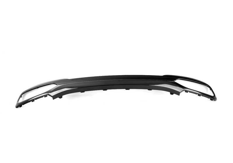Embellecedor inferior del parachoques trasero OEM 51128061150 para BMW G11, G12. Original BMW.