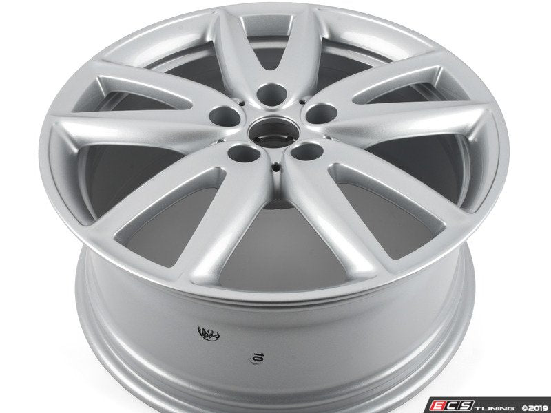 Cerchio in lega leggera 18" 8J ET57 Brightsilver (silver) OEM 36116856049 per MINI Clubman F54 (2014-2019), Clubman F54 LCI (2018-2024). Originale MINI.