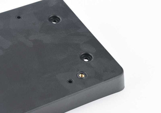 Soporte matrícula original OEM 51137385332 para BMW G30, G31. Válido para versiones US/Japón. Pieza original BMW.