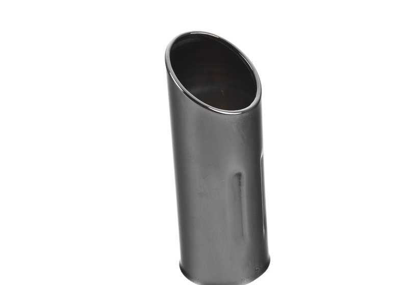 OEM 82119401507 black exhaust output beautification for BMW E30, E34. Original BMW.