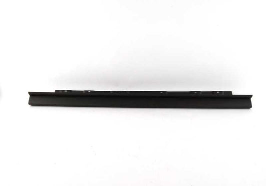 Left door sill cover for BMW X5 E53 (OEM 51718408705). Original BMW