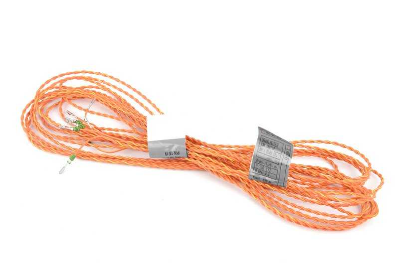 Cable de reparación para conector de asiento o unidad de control OEM 61129130172 para BMW E81, E82, E87, E88, E90, E91, E92, E93, F07, F10, F11, F12, F13, F01, F02, F04, F25, F26 y MINI R55, R56, R58. Original BMW y MINI.