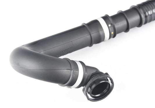 Tubo de recirculación válvula descarga OEM 13717594721 para BMW F01, F02, E71 (740i, 740Li, X6 xDrive35i con motor N54). Original BMW.