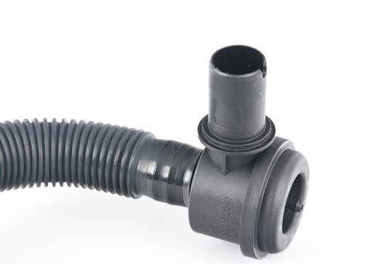 Tubo de recirculación válvula descarga OEM 13717594721 para BMW F01, F02, E71 (740i, 740Li, X6 xDrive35i con motor N54). Original BMW.