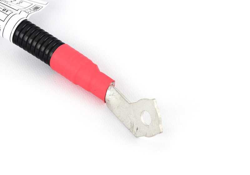 Cable borne positivo de batería OEM 12421436548 para BMW E46 {320Ci BD11, BD12, BD21, BD22, BM11, BM21, BN11, BN12, BN21, BN22}. Original BMW.
