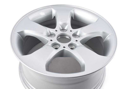 Llanta de aleación diseño Estrella 204 OEM 36113417393 para BMW E83. Original BMW.