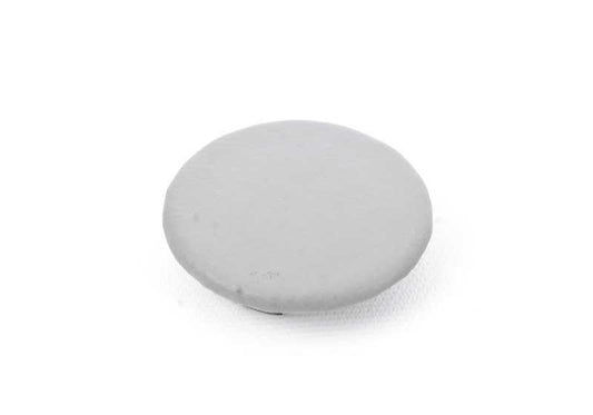 Tapón embellecedor plateado OEM 51431968072 para BMW E24 y E32. Pieza original BMW.