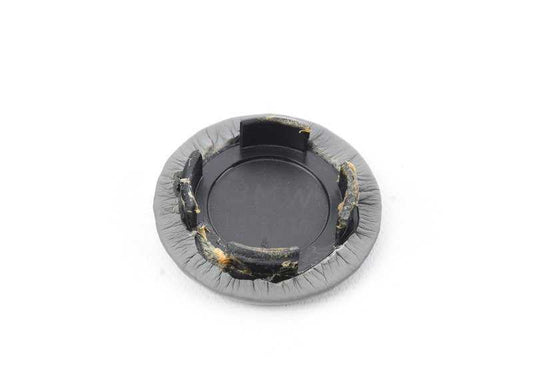 Tapón embellecedor plateado OEM 51431968072 para BMW E24 y E32. Pieza original BMW.