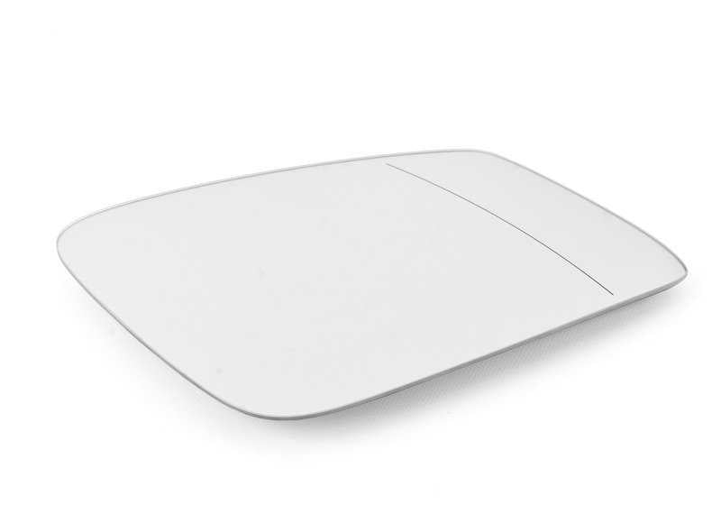 Cristal de espejo retrovisor, calefactado, gran angular,. para BMW Varios modelos. Original BMW