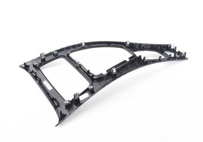 Edgecador Central Conseo OEM 51169170932 pour BMW E93, E93n. Couleur de diamant noir. BMW d'origine.
