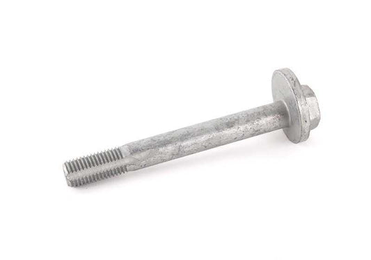 Tornillo excéntrico OEM 33321095102 para BMW Serie 3 (E46) y Serie 5 (E39). Pieza de ajuste suspensión trasera. Original BMW.