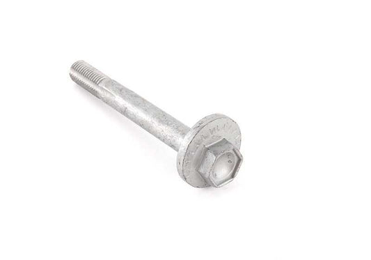 Tornillo excéntrico OEM 33321095102 para BMW Serie 3 (E46) y Serie 5 (E39). Pieza de ajuste suspensión trasera. Original BMW.