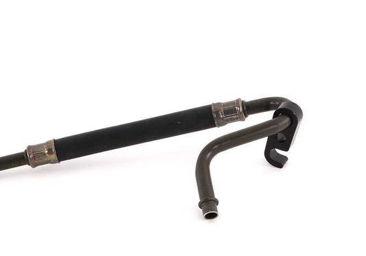 OEM 17221741806 oil radiator return pipe for BMW E34 530i with automatic change. Original BMW.