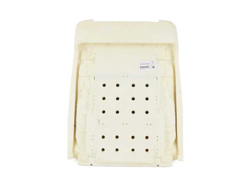 Soporte cojín respaldo asiento delantero OEM 52108150029 para BMW E39 y E38. Original BMW.
