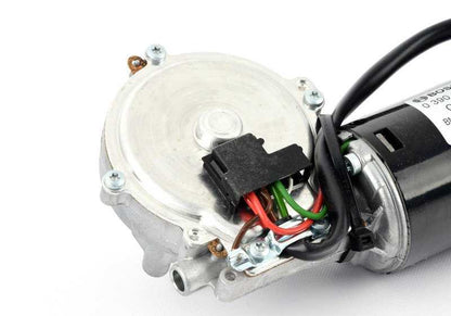 Windshield wiper motor for BMW 7 Series E38 (OEM 67638352150). Original BMW
