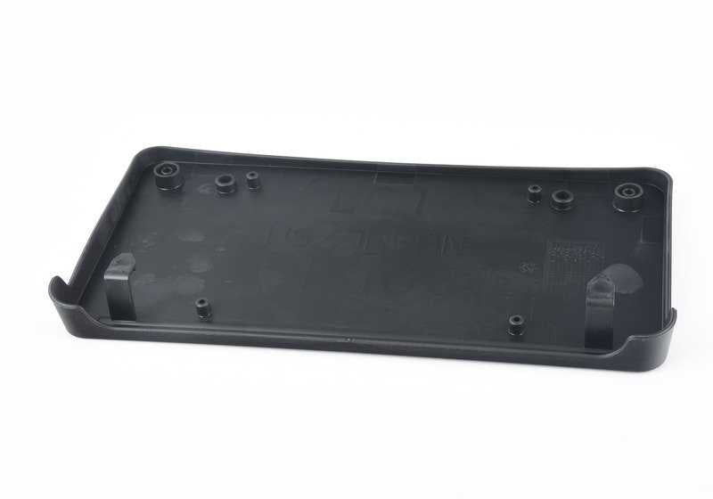 Soporte para matrícula OEM 51117331726 para BMW F10, F11. Pieza original BMW.