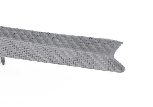 Embellecedor consola central en carbono OEM 51168065423 para BMW F22, F87, F87N. Pieza original BMW.