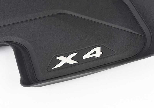 OEM Rear Floor Mat 51472451368 for BMW X4 G02, X4 G02 LCI, X4 M F98, X4 M F98 LCI. Genuine BMW.