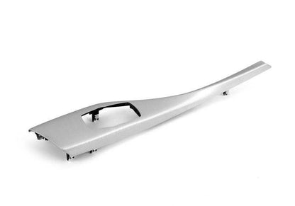 Embellecedor consola central aluminio Hexagon OEM 51168064265 para BMW F20, F20N, F21, F21N, F22, F22N. Original BMW.
