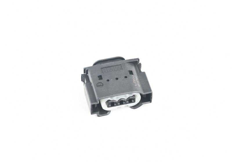 Conector eléctrico 3 pines OEM 12527507258 para BMW E81, E82, E87, E88, F45, F46, E46, E90, E91, E92, E93, E60, E61, E63, E64, E65, E66, E84, F48, F39, E83, E53, E70, E71, E85, F56, F60. Original BMW.
