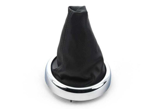 Connection bellows decorative sewing "Malt Brown" Oem 51169132965 for Mini Cooper R52, Cooper S R52, One R52. Original Mini.