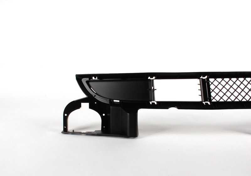 Rejilla delantera parachoques negra OEM 51117132054 para BMW E46. Original BMW.