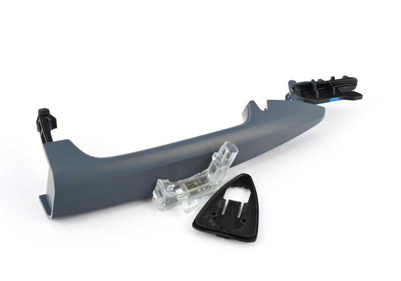 Manilla exterior puerta izquierda imprimada OEM 51217396307 para BMW F20, F21, F22, F23, F30, F31, F34, F32, F33, F36, F39, F45, F46, F48, F15, F16, F85, F86. Original BMW.